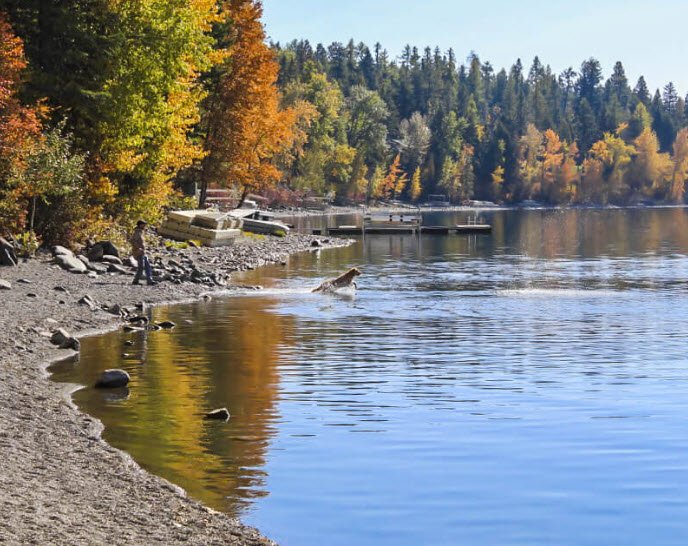Ackley Lake State Park, Montana, USA